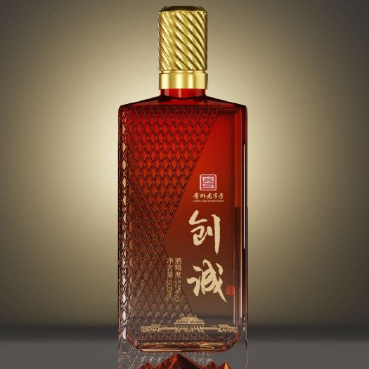 郓城县白酒瓶喷涂  贴画  蒙砂  贴标等多种工艺生产