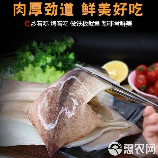 【顺丰】新鲜鱿鱼片大鱿鱼去头去内脏八爪鱼章鱼烧烤火锅食材