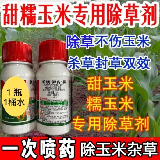 郑州硝磺草酮莠去津玉米苗后除草剂甜玉米糯玉米大田玉米苗后除草剂