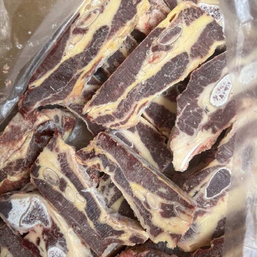 河间市牛胸骨 满肉款牛胸骨 肥瘦相间 日期新 可代替牛腩排
