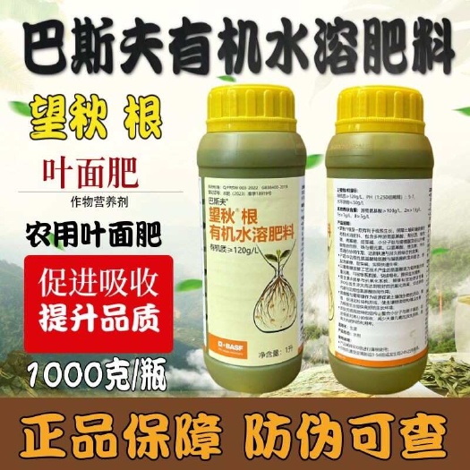 天门市望秋根叶面肥有机水溶肥大棚蔬菜叶菜生根液爆根剂调节增产叶面肥