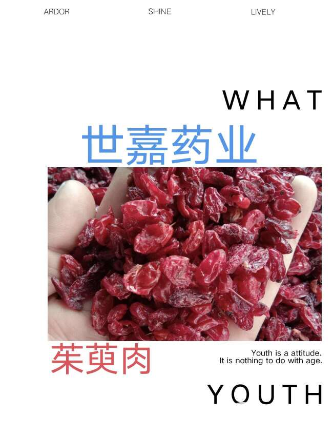 山茱萸肉 按需包装 各种规格 可打粉   纯干 实物图片