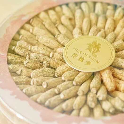 花旗参优质农产品吉祥如意 花旗参礼盒200克 精品西洋参粒