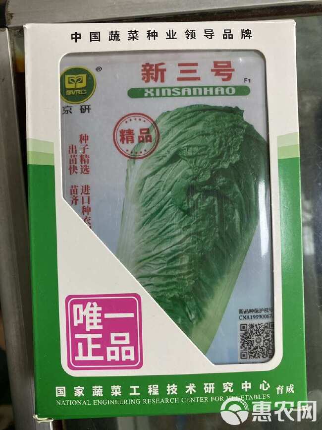 正品京研北京三号大白菜种子冬储白菜好吃大白菜