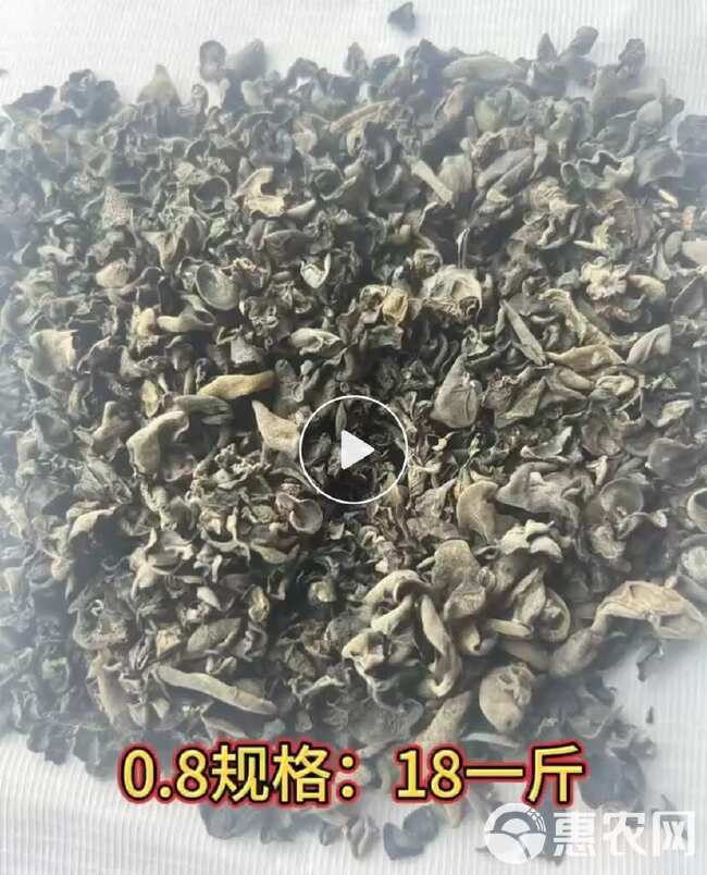 木耳干 地摊 电商 电商 东北黑木耳干 不加重 泡发率高