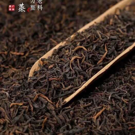 安溪县【六星茶王六堡茶】梧州广西黑茶金花茶2015年礼盒装500g