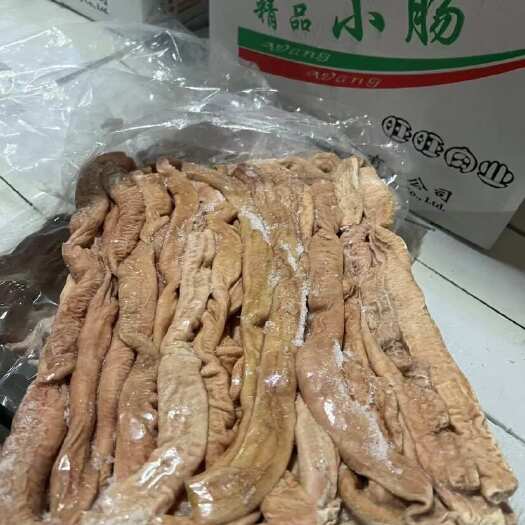 成都猪小肠，一级猪小肠，半熟