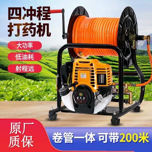 義烏市一體機汽油打藥機高壓農(nóng)用四沖程噴霧器園林果園農(nóng)藥噴灑消毒洗車