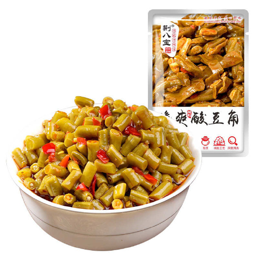 香辣酸豆角干下饭菜泡菜咸菜酱腌菜豇豆休闲零食小吃酱泡榨菜批发