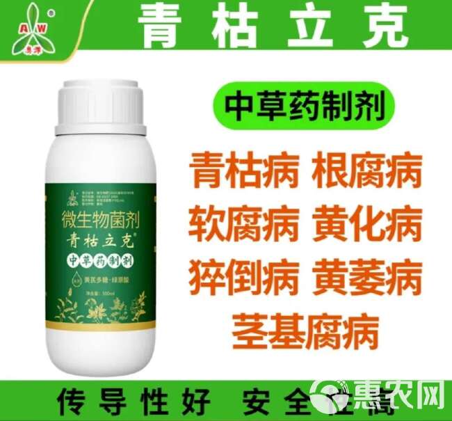 小檗碱青枯立克土传病害番茄辣椒青枯草莓根腐茄子枯黄萎