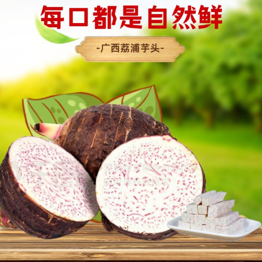 贺州广西荔浦大芋头香芋粉香软糯1/3/5/9斤新鲜当季芋头批