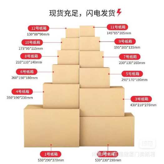漳州纸箱源头厂家，支持定制各种尺寸规格