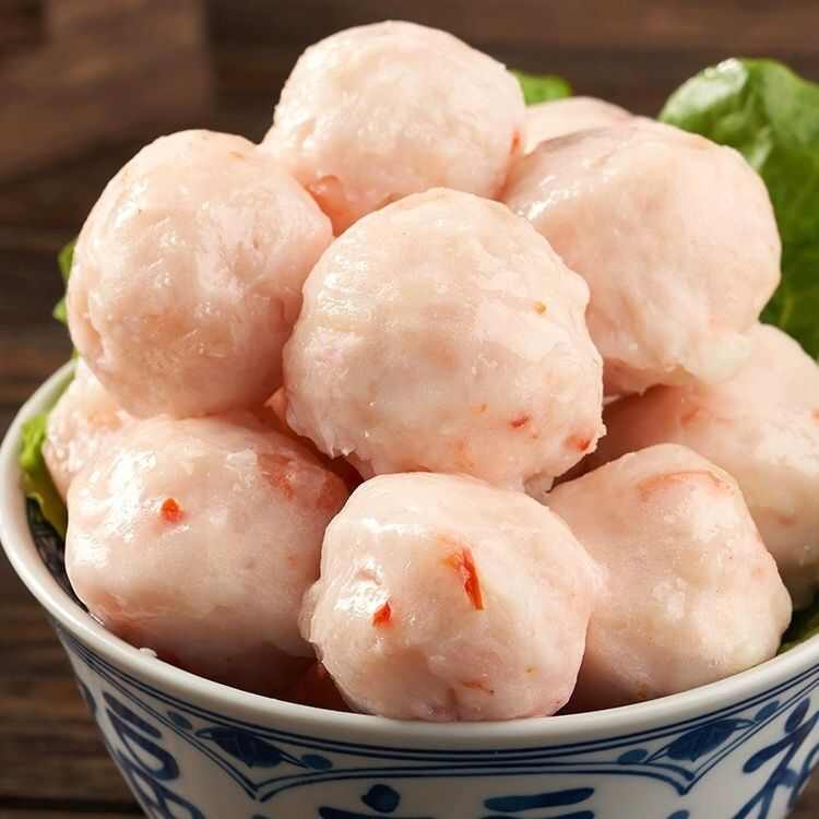 潮汕纯手工虾丸，两种品质，商用批发
