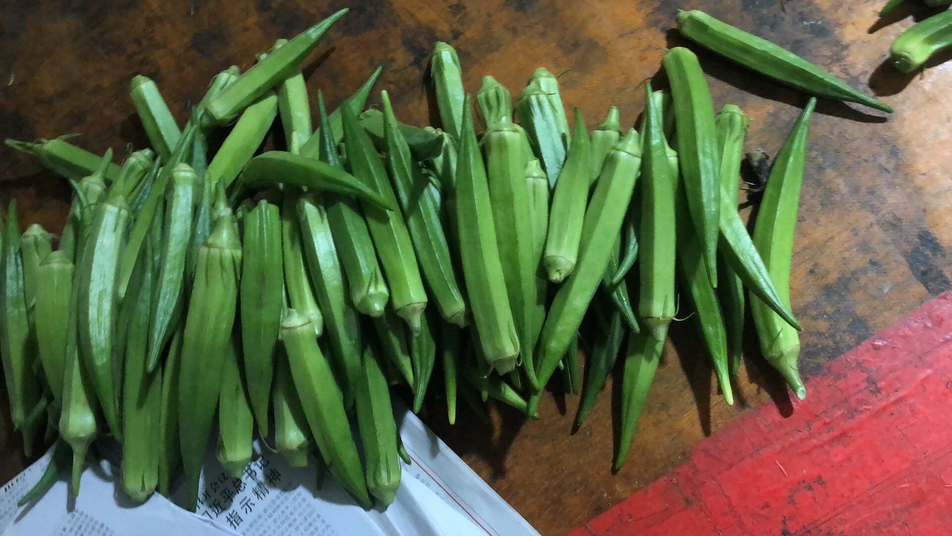批发秋葵，泡沫箱打包，全国批发，有意者进店看看，价格可谈