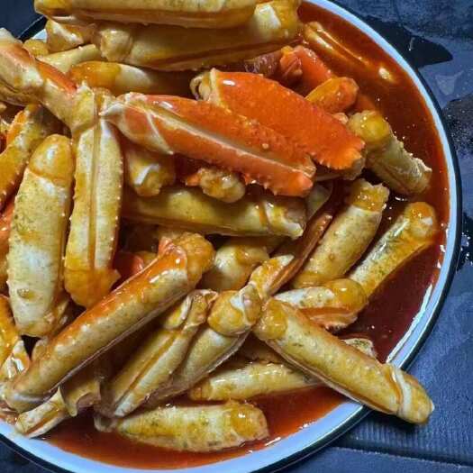 连云港仿玉蟹爪捞汁食材仿蟹钳棒蟹腿蟹足火锅食材捞汁蟹钳火锅食材