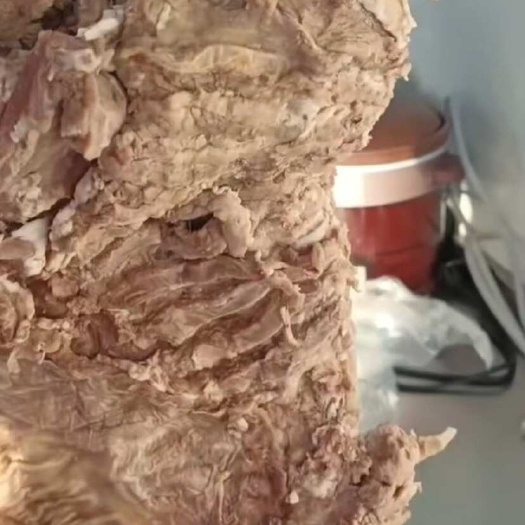 熟羊肉。质量好，油少