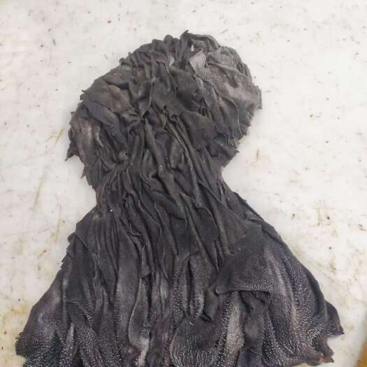 阳信县牛百叶，也叫黑千层，毛肚丝，毛肚叶片