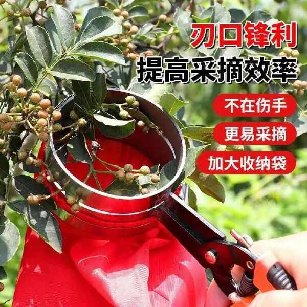 摘花椒防止扎手专用采摘机手持式新款剪花椒枸杞冬枣采摘器