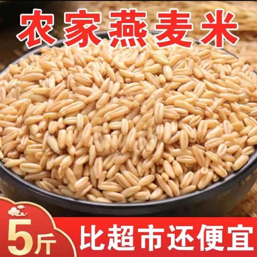 燕麦米东北新米去壳裸燕麦仁雀麦农家五谷杂粮胚芽