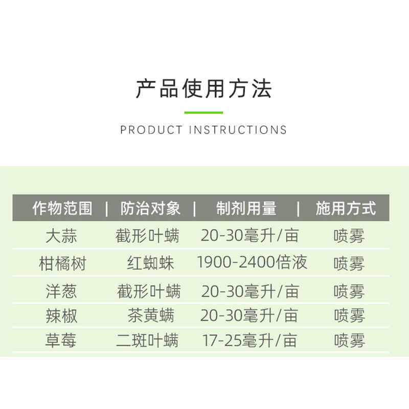 上格艾满乐43%联苯肼酯杀虫剂