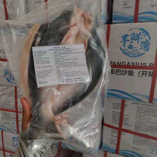 中牟县丰鲜弯开背腌制巴沙鱼，淡盐腌制做去腥处理，大小规格齐全