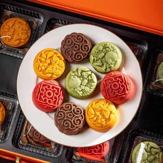 广州4 种口味燕窝月饼 高端月饼 特色月饼 上档次的月饼