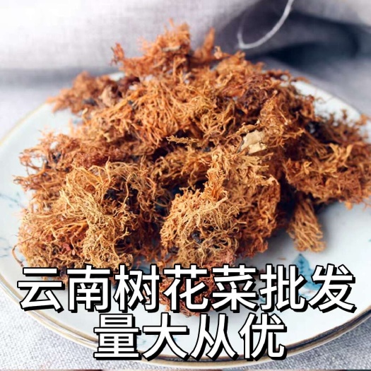 楚雄市【一件起批发】野生树花菜云南哀牢山天然胡须菜彝家特色菜凉拌菜