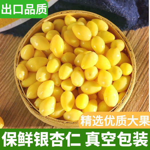 邳州市真空保鲜银杏仁真空包装白果煲汤熬粥银杏果仁
