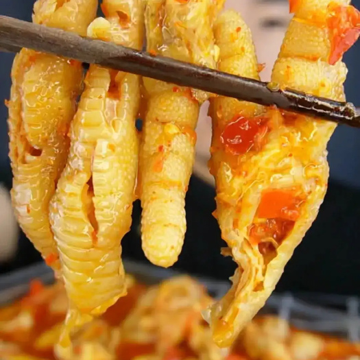 合肥无骨鸡爪柠檬酸辣藤椒蒜香Q弹脱骨凤抓解馋零食小吃