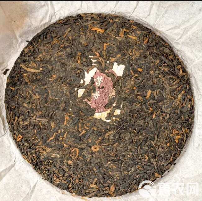 2018云南普洱茶熟普昔归357g干仓老茶饼焦糖香陈香回甘好