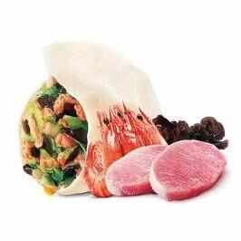 漳浦县闽南漳浦特色鲍鱼黑萝卜鑫锦泰海鲜蔬菜水饺