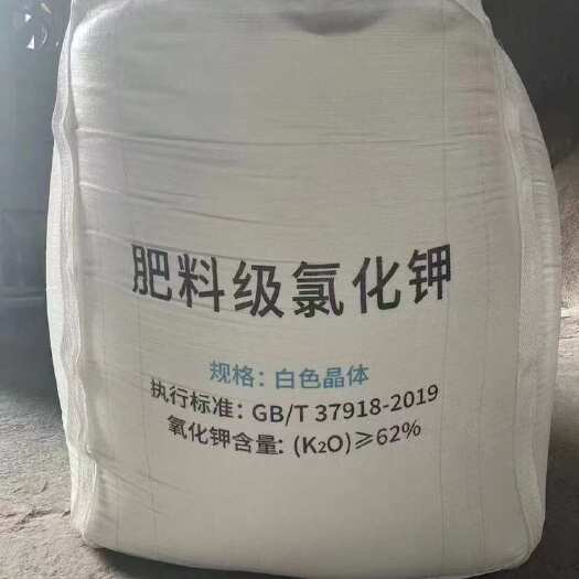 上海62%白晶农业氯化钾肥港口现货