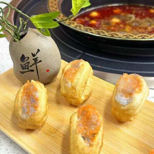 魚籽蝦滑油條  適合火鍋 串串 麻辣燙  冒菜