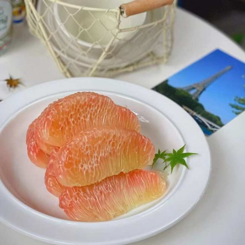 泰国翡翠青柚红心蜜柚青皮水果应季水果新鲜整箱批发5斤