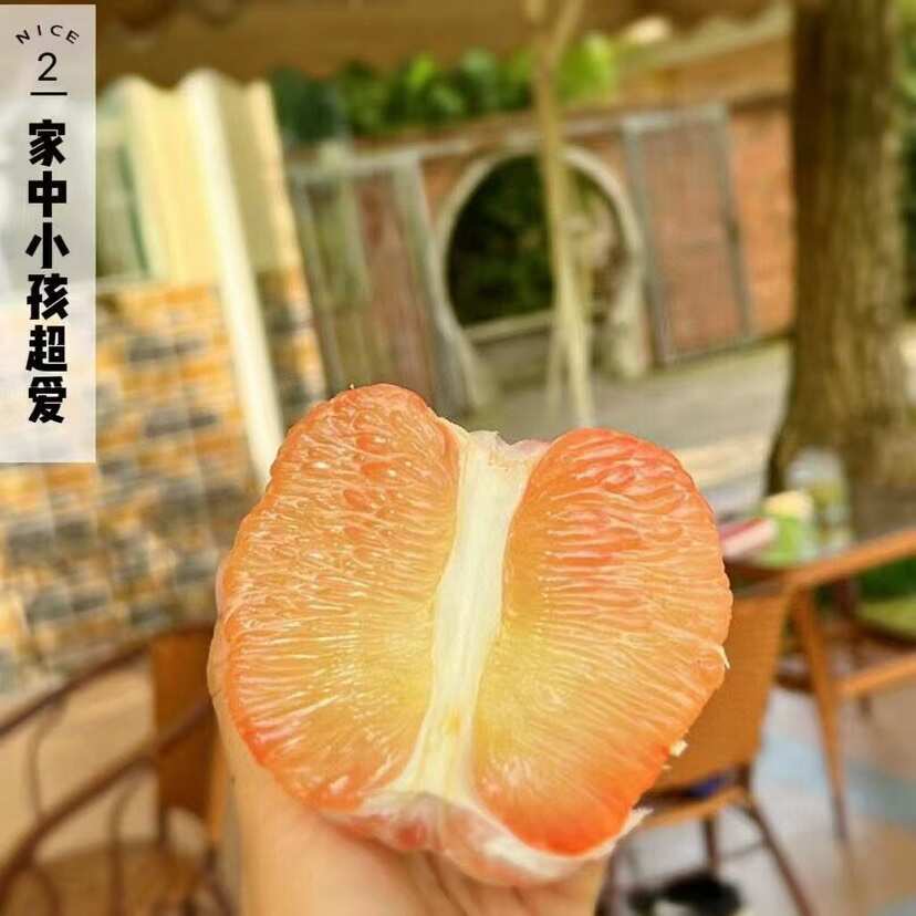 泰国翡翠青柚红心蜜柚青皮水果应季水果新鲜整箱批发5斤
