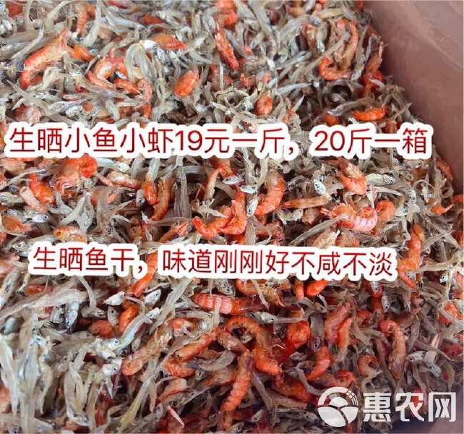 小鱼小虾 无苦味 不咸 地摊 电商 批发 淡水公鱼拌虾