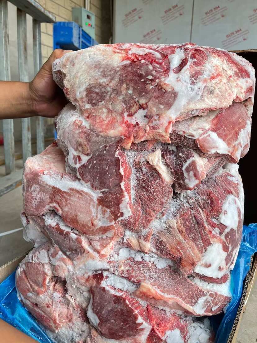 纯干大块牛肉 牛前 牛后 1肥9瘦 适合各类餐饮 饭店