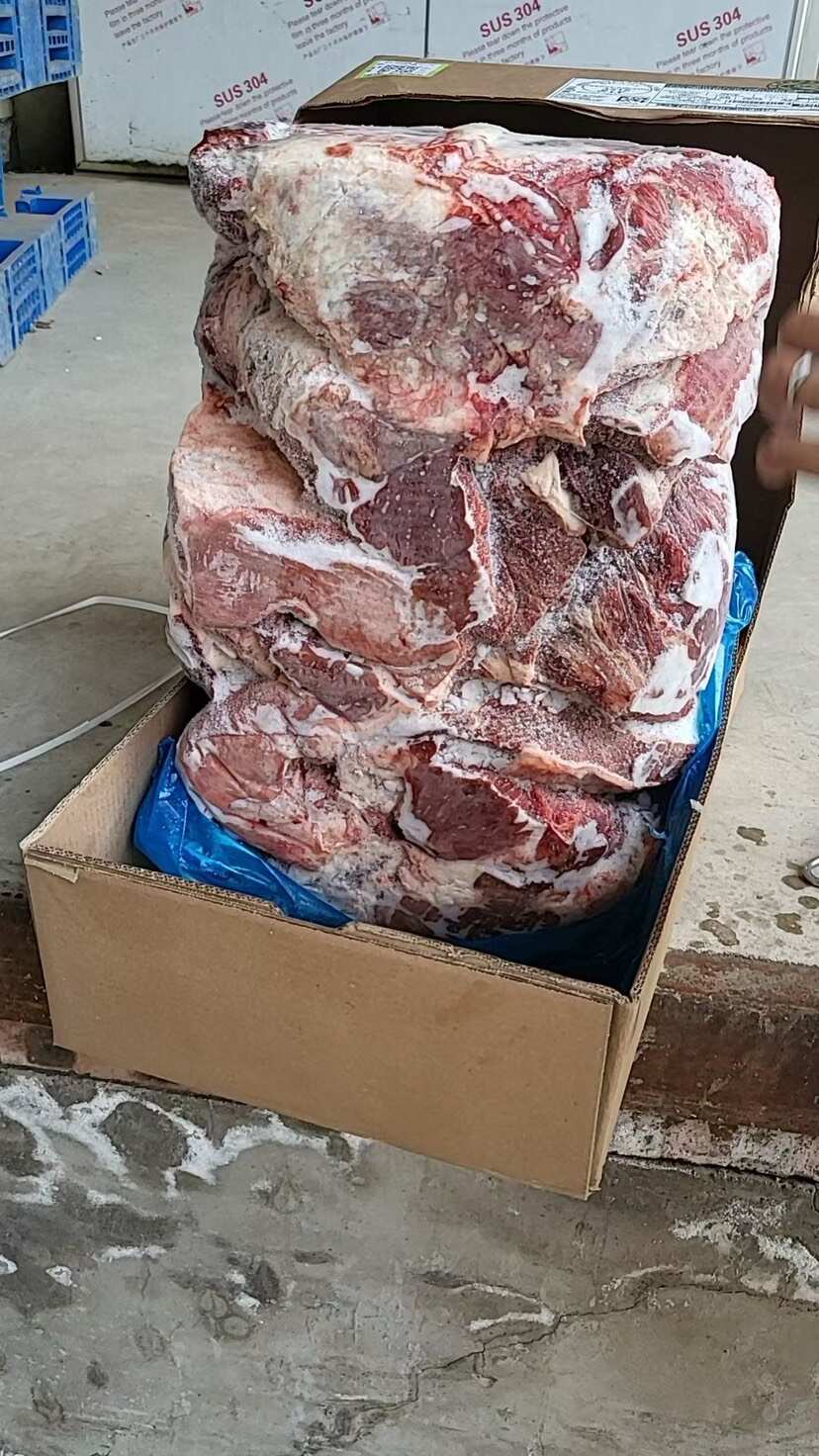 纯干大块牛肉 牛前 牛后 1肥9瘦 适合各类餐饮 饭店