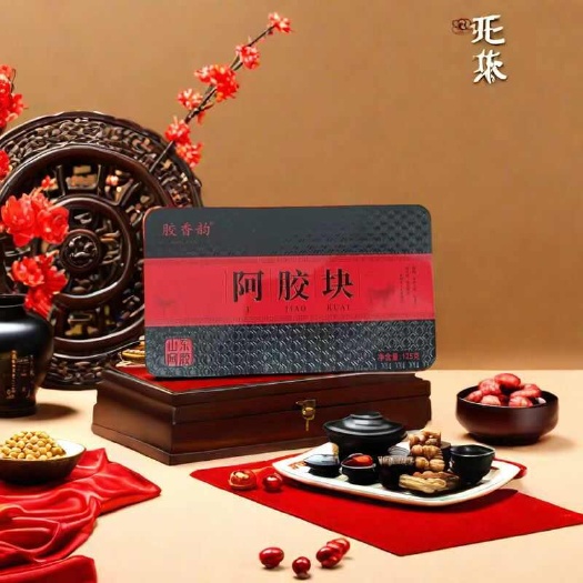 东阿县山东东阿特产阿胶片125克
