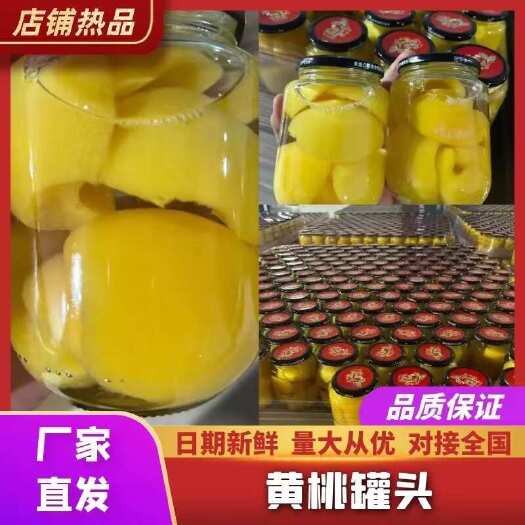 平邑县黄桃罐头 生产 大量现货 厂家直发水果罐头