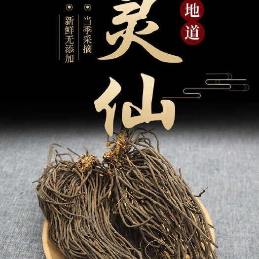 凤阳县威灵仙 