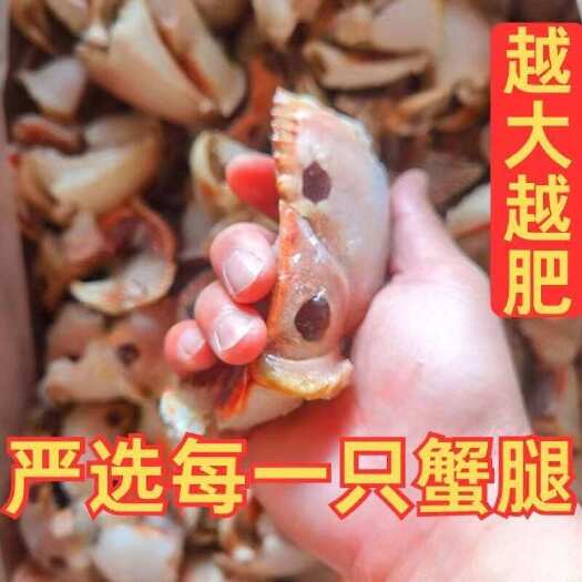 元宝蟹钳冷冻新鲜鲜活蟹脚沙蟹钳花蟹钳海鲜醉蟹钳原料