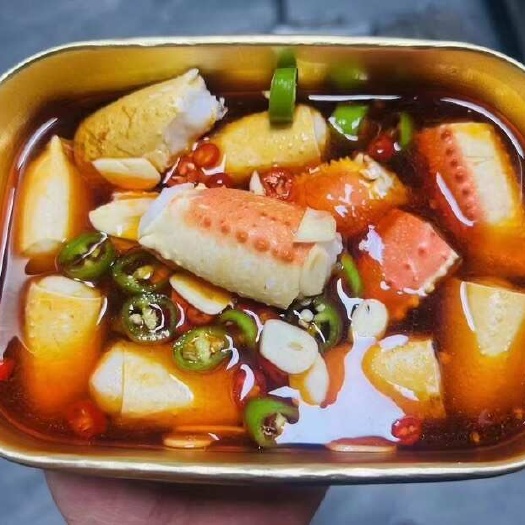 蟹爪蟹钳模拟玉蟹爪捞汁食材火锅食材仿蟹钳蟹脚蟹腿蟹足仿蟹棒