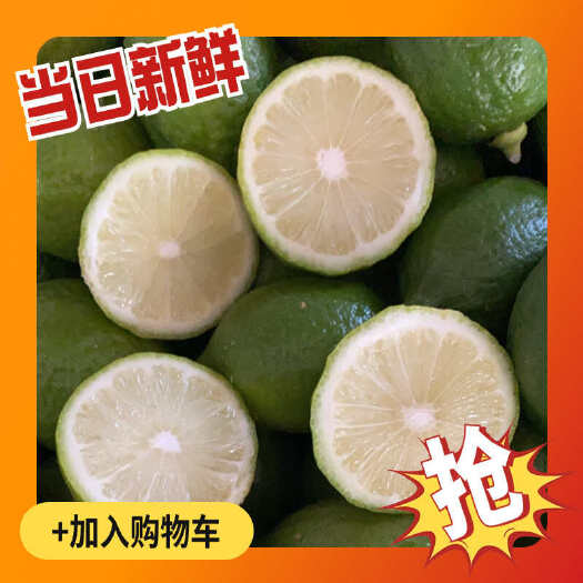 南宁广东香水柠檬无籽一级果新鲜采摘产地直发