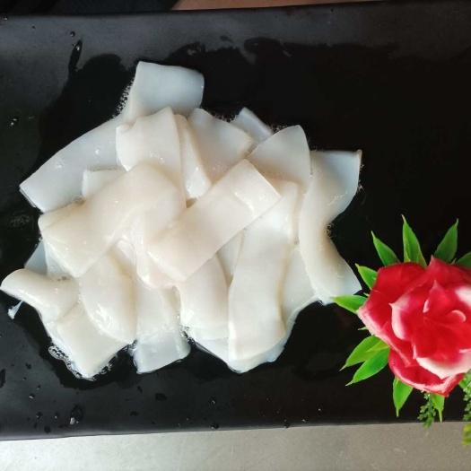 汕头鱿鱼片 精修鱿鱼片 花枝片 适合餐饮 口感鲜嫩300g