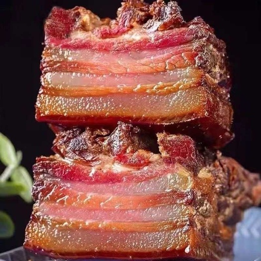 成都【包邮！】柴火烟熏腊肉 五花腊肉  柏树烟熏二刀腊肉