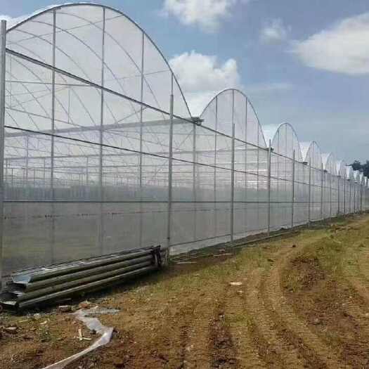 无锡安徽黄山温室大棚管 合肥蔬菜种植大棚材料 养殖连栋大棚遮阳棚