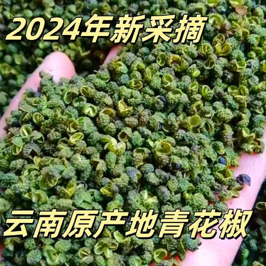 新货青麻椒粒云南麻椒特麻藤椒青花椒优选麻椒麻椒粉调料青麻椒粒