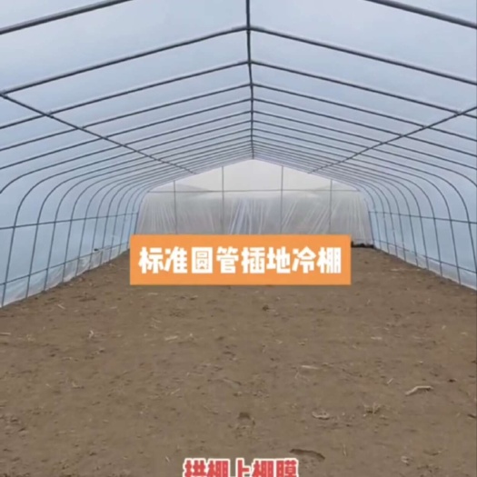 沭阳县大棚骨架钢管全套 养殖种植蔬菜花卉棚 农业连体连栋椭圆管定制