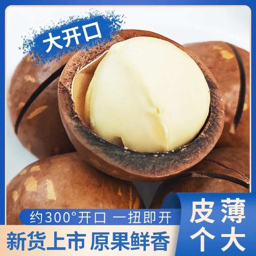 永德县【太便宜了】夏威夷果大颗粒原味奶香坚果批发奶油味干果孕妇零食
